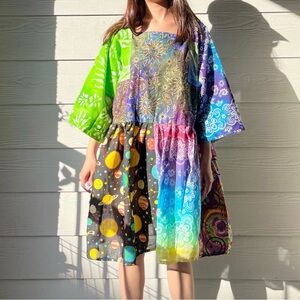 Handmade Astrology Quilted Dress SKU 05116